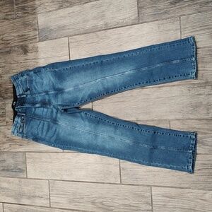 Lularoe Straight Leg Seamed denim size 30